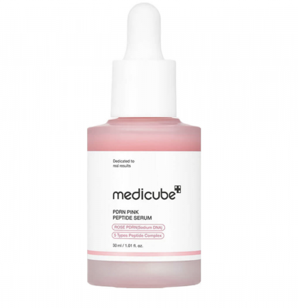 Лифтинг-сыворотка с ПДРН и пептидами medicube PDRN Pink Peptide Serum