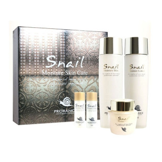 Prorance Set Skin Care Snail Moisture Набор средств для ухода за кожей лица увлажняющие с экстрактом