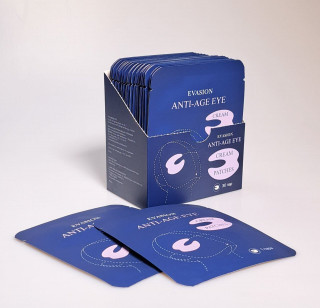 Омолаживающие патчи для нижнего и верхнего века EVASION Anti-Age Eye Cream-Patches, 1 пара