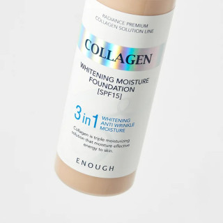 Тональный крем с коллагеном 3 в 1 Enough Collagen Whitening Moisture Foundation SPF 15 тон 13