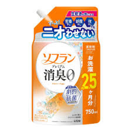 Lion / Кондиционер для белья "SOFLAN – Premium Deodorizer" (мощный антибактериальный эффект для защи