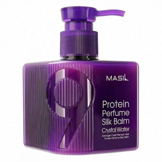 Masil 9 Balm Silk Perfume Protein Crystal Water Бальзам для волос несмываемый протеиновый кристальна